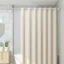 CorkLatta Chrome Shower Curtain Rod 31 to 68 Inch,1 Inch Diameter Adjustable Spring Tension Curtain Rod No Drilling Stainless Steel Telescoping Rod,No Rust
