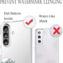 Unov Case for Galaxy A17 / A26 / F17 / M17, Crystal Clear Phone Case with [Anti-Slip Embossed Pattern], Shockproof Slim Protective [Anti-Yellowing TPU] Back Cover, Great Wave