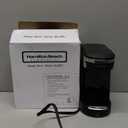 Hamilton Beach Commercial Deluxe 1-Cup Coffee Maker, Black/Stainless-Steel, 3-Minute Brew Time, Auto Shutoff, Coffee Pod Brewer, cUL Certified, HDC200S-CA