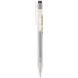 MUJI - 0.5mm Black Smooth Gel Ink Retractable Ballpoint Pen (8 Pieces)