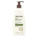 Aveeno Daily Moisturizing Body Lotion with Soothing Oat and Rich Emollients, Fragrance-Free, 18 Fl Oz