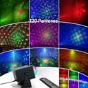 Party Lights DJ Disco Ball & LED Stage Strobe Light with Sound-Activated 10ft USB-C Cable,Remote,Disco Lights for Parties Indoor Use,Birthday,Dance,Clubs,Bar,Living Room,Weddings, Holidays Dcor