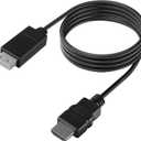 5ft WII to HDMI Converter Cable Adapter,for use with Full HD 1080P Devices with an HDMI Port, Compatible with WII,U,HDTV, Monitor (Black)