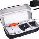 Travel Case for Apple Mac mini M4/M4 Pro - Mac mini M4 Case with Magic Keyboard/Trackpad Compartments | Portable Organizer for Business Travel,Mobile Office