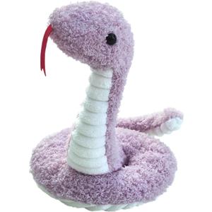 Purple Plush Snake Stuffed Animal Toy, Soft Cuddly Plushie Hugger Toy for Boys & Girls, Gifts for Kids or Girlfriend, 17 Inches