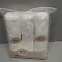 BlueSnail Quilted Thicker Waterproof Changing Pad Liners,3 Count(Snow White 13 x 27)