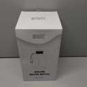 1 Gallon Water Bottle, Water Jug with Time Marker & Straw & Handle,2 Lids