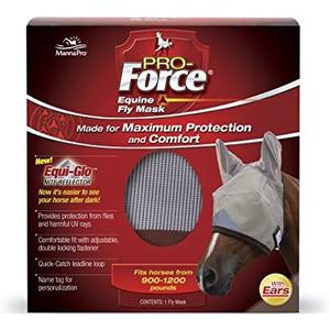 Manna Pro Pro Force Equine Fly Mask w/Ears Horse