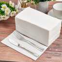 800PACK Disposable Hand Towels for Bathroom, Soft and Absorbent Paper Guest Towels Disposable Decorative Bathroom Hand Napkins for Kitchen, Parties, Weddings, Dinners