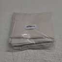 H.VERSAILTEX Light Reducing Curtains Thermal Insulated Window Treatment Panels Room Darkening Privacy Assured Drapes for Living Room Back Tab/Rod Pocket Bedroom Drapes 2 Panels, Ivory - 52 x 54 Inch