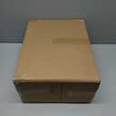 29" Artificial Hanging Flowers Potted Plants - 2 Set for Outdoor Fall Decoration,Faux Petunia with Fake Eucalyptus for Outside Front Door Garden Farmhouse Home Thanksgiving Autumn Decor (Orange)