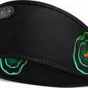 Bamboo Cotton Sleep Headphones,Ultra-Soft Wireless Headband Bluetooth for Side Sleepers, with 14H Playtime & Bluetooth 5.4, 4-in-1 Music Sleep Earphones for side sleeping(Black)