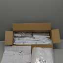 Arch Backdrop Stand with Wedding Arch Cover Spandex, 6.6 FT Metal Balloon Arch Stand and Arch Cover Backdrop Fabrict for Gender Reveal Party, Ceremony Baby Shower Bridal Decoration Birthday (White)