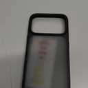 TORRAS for iPhone 17 Pro Case, Beyond MilitaryGrade Protection, Camera Control Button, DIY Buttons, Translucent Matte Slim Thin Shockproof Hard Back AntiScratch Phone case for iPhone 17 Pro, Black