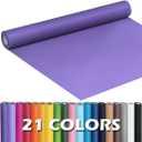 PerkHomy Purple Kraft Paper Roll 17.5" x 960" (80') for Gift Wrapping Bouquet Flower Art Painting Craft Writing Packaging Shipping 80GSM 55LB (Purple, 17.5" x 80')