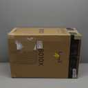 Carry On Luggage with Spinner Wheels, 8010S Aluminum Frame Zipperless Polycarbonate Hard Shell Suitcase (ZX-Core, Blue, 20 Inch)