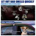 Window Visors Rain Guards for 2013-2021 Nissan Pathfinder Accessories