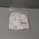 Women's 2 Piece Pajama Set Cherry Spaghetti Strap Bow Cami Tops and Shorts Set Cute Soft Sleepwear (White, XL)