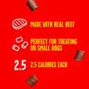 Pup-Peroni Dog Training Treats Made With Real Beef, 8 Bags (5.6 Oz. Each) | Slow cooked 2.5+ hours for a tender texture & rich, meaty taste. 24% protein. No fillers. No Red 40. (EXP 11/12/26)