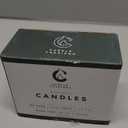 Candle Charisma 50 Green Candles - 4" Unscented Paraffin Chime Candles, Smokeless & Dripless, Colored Candles, 2 Hours Burn Time 1/2 Inch Taper Candles forand Parties