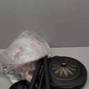 DWVO Torchiere Floor Lamp with Sidelight for Reading Home Decor, 71" Floor Lamp with Glass Shade for Bedroom, Living Room Office (Bulbs not Included) (Black)