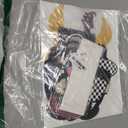 SUNBEAUTY 18 Pcs Rock and Roll Birthday Party Decorations Music Note Guitar Star Photo Booth Props Music Theme Party Supplies