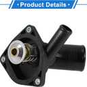 No.LR005765 Engine Coolant Thermostat Housing Assembly for Land Rover Range Rover 2006-2009 for Land Rover Range Rover Sport 2006-2009 for Land Rover LR3 2005-2009