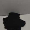 Women Winter 3 in 1 Hooded Hat Scarf Wrap Shawl Crochet Knit Pullover Neckwarmer, 120cm(After Folded) x 22cm (Black)