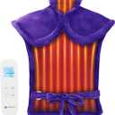 CooCoCo Heating Pads for Women Grandma, Electric Heated Neck & Shoulder Wrap, Cute Heat Pad with 6 Heat Levels, Mothers Day Gifts for Mom Wife Her Girlfriend, FSA HSA Eligible, Purple