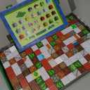 150 PCS Magnetic Blocks-Magnetic Building Blocks Cubes with 4 Expandable Magnet Baseplates, Build Creative Anime World with Magnet Cubes, STEM Toys & Ideal Xmas Birthday Gift for Kids Ages 3-12