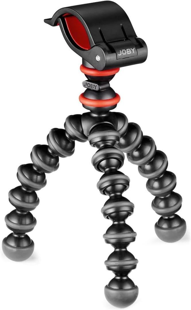 JOBY GorillaPod Starter Kit, Versatile Mini Flexible Tripod with Universal Smartphone Clamp, GoPro Mount, Torch Light Mount, Quick Release Plate, Universally Compatible, Watch FIFA World Cup