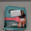 Depend Fresh Protection Adult Diapers, Incontinence & Postpartum Bladder Leak Underwear for Women, Disposable, Maximum, Large, Blush, 17 Count, Packaging May Vary