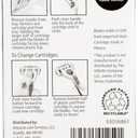 Amazon Basics 5-Blade Razor Refills for Women with Comfort-Coated Blades, Moisture Lubrication, Hypoallergenic, 6 Count (Fits Amazon Basics Razor Handles Only) (Previously Solimo)