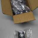 Iron Baluster Shoes 9Pack, Baluster Flat Shoes with Screw, Stair Baluster Shoes Flat Angle Use for 1/2" Square Iron Balusters, Staircase Interior Flat Shoe for Black Square Wrought Balusters