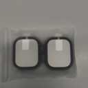 [2-Pack] Julk 49mm Black Case with Screen Protector for New 2025 Apple Watch Ultra-3, 9H Tempered Glass with Ultra-Thin Hard Protective Cover for iWatch Ultra 49mm (Matte Black)