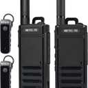 Retevis RB39P Bluetooth Walkie Talkies, Wireless Two Way Radios with Earpiece, FRS, Ultra-Slim, Mini Size, Type-C, VOX, for Hunting, Camping, Hiking, Biking(2 Pack)