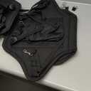 Lewtemi 2 Pack Padded Kayak Seat Fishing Boat Seat with Storage Bag 8 Fixed D Rings Screws Detachable Paddle Board Chair Canoe Chair with Adjustable Back Strap for Summer Canoe Universal Sit