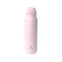 REDUCE 32 oz Hydrate Pro Stainless Steel Insulated Water Bottle - Flip Top Leak-Proof Lid, Dishwasher Safe, BPA-Free, Dual Wall Vacuum, Keeps Drinks Cold for 48 Hrs, Cup Holder Friendly - Lilac