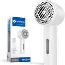 VASSON Fabric Shaver, Electric Lint Remover Rechargeable, Lint Shaver, Sweater Shavers to Remove Pilling, Sweater Defuzzer, Depillers for Clothes, Furniture (Ivory White)