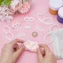 UNICRAFTALE 9Pcs 3 Styles Bow Polymer Clay Cutters Bowknot Clay Earrings Cutters Bow Shape Polymer Clay Earrings Polymer Clay Molds Clay Cutter for DIY Earring Jewelry Making Tools