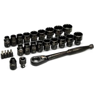 GEARWRENCH 25 Piece 3/8" Drive Pass Through Ratchet and Socket Set | GWX6PT25