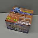 2 Pack Flea Traps for Inside Your Home, Indoor Flea Light, Bed Bug Killer with 8 Sticky Pads & 4 Light Bulb, Odorless Natural Insect Infestation Treatment Trap for Kid Pet (Coffee Brown)