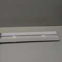 Cordless Light Filtering Mini Blind - 32 Inch Width, 72 Inch Length, 1" Slat Size - Pearl White - Cordless GII Morningstar Horizontal Windows Blinds for Interior by Achim Home Decor