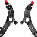 Front Lower Control Arm Assembly Kit (2PCS) Replacement for Hyundai Santa Fe Sport 2013-2018 & Kia Sorento 2014-2015, Left & Right Suspension Arms w/Ball Joint & Bushing