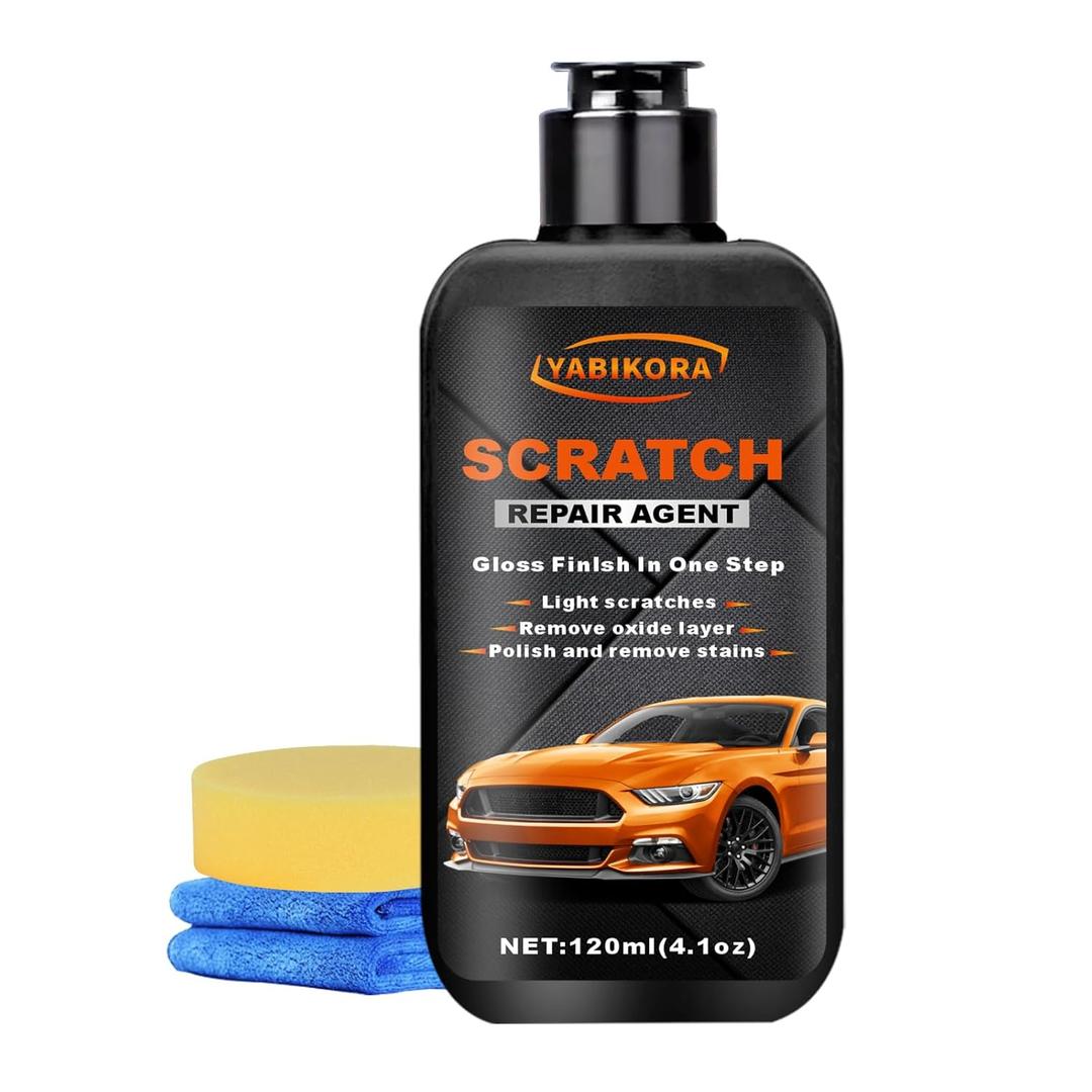 Car Paint Scratch Remover, Polishing Compound Kit Remove Scratches and Swirl Marks for Vehicles, Cars, Suvs, Rvs Trucks & Motors Restore Shiny -2026 Upgraded 4.1oz/120ml