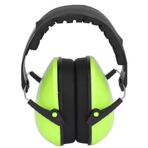 Ear Protection Earmuff NRR 21DB Soundproof Noise Cancelling Headphone Comfortable Earmuff Green for Work Construction and Photography