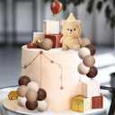 Brown Bear Cake Decoration Baby Bear Baby Shower Cake Topper Bears Cake Decoration Baby Shower Birthday Cake Decoration