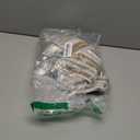 7.5" Glass Butter Dish with Lid for Countertop, Elegant Champagne-Colored Crystal Butter Stick Holder Container