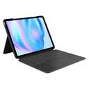 Logitech Combo Touch iPad Air 13-inch (M2, M3 & M4) (2024, 2025 & 2026) Keyboard Case - Detachable Backlit Keyboard with Kickstand, Comfortable Typing, Multi-use Mode - Midnight Black