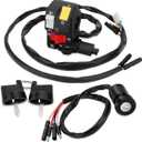 M MATI Handlebar & Key Switch for Honda FourTrax 300 2x4/4x4 TRX300/TRX300FW 1996-2000 35200-HM5-850 35100-HM5-671 35020-HM5-A10